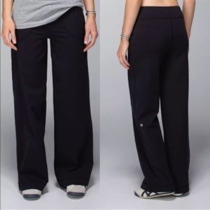 Lululemon sit in stillness pant black size 2